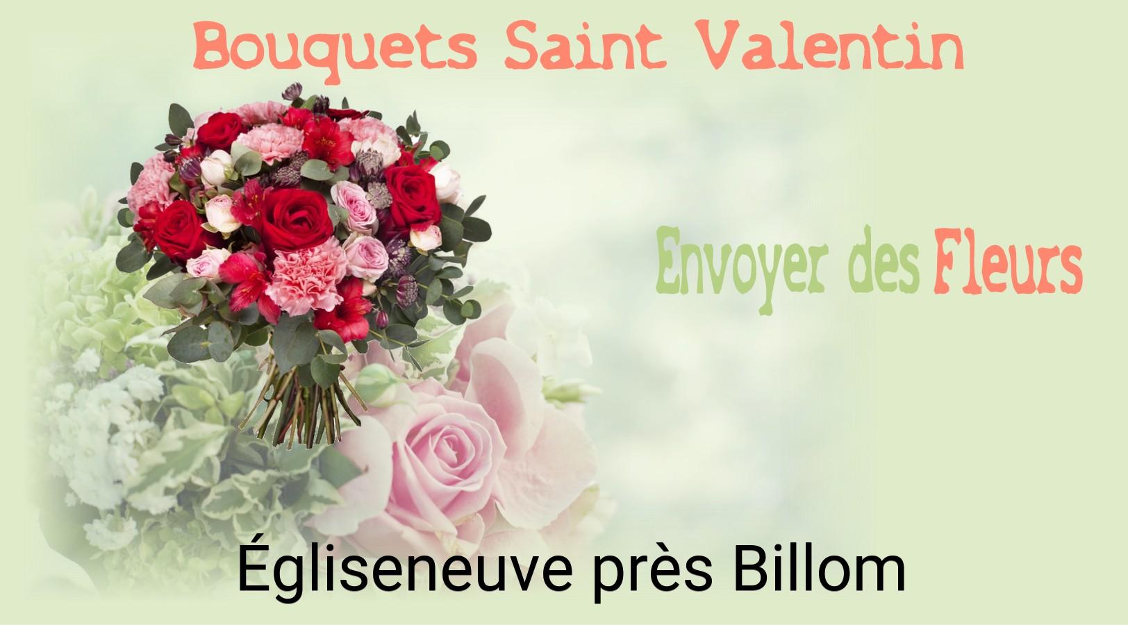 Roses de Saint-Valentin livrées à Égliseneuve-près-Billom